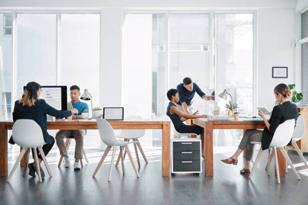 Enhance Your Workspace with L-Shaped Tables with Built-in Shelves in the Philippines